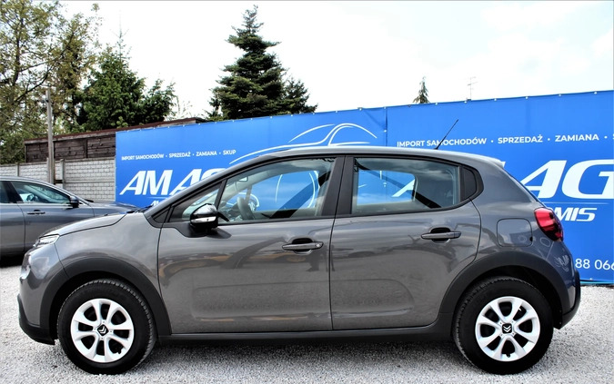 Citroen C3 cena 45900 przebieg: 95000, rok produkcji 2019 z Łęknica małe 379